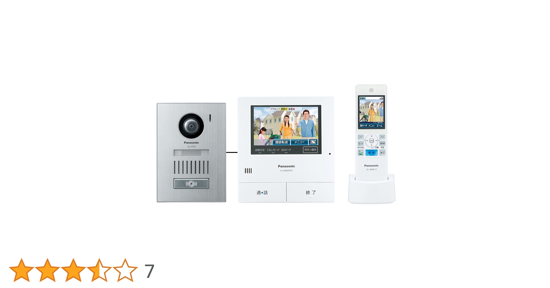 パナソニック(Panasonic) テレビドアホン VL-SWD701KL d2ldlup Amazon.co.jp: パナソニック(Panasonic) テレビドアホン3-7